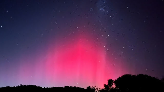紐西蘭，星河與極光共舞