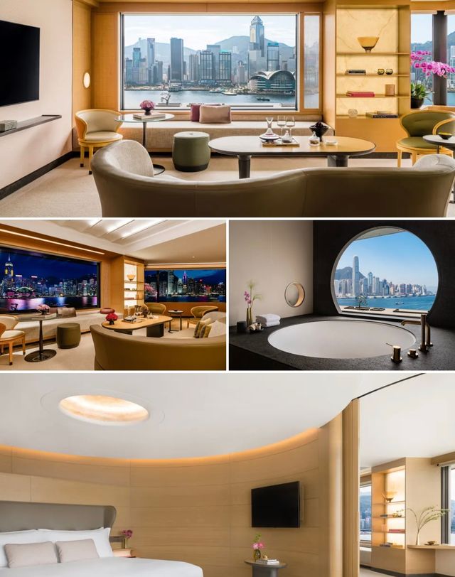 香港麗晶酒店 | 維港畔嘅「城市觀景台」，將天際線搬入房