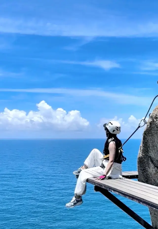 誰懂啊分界洲島懸崖探險也太出片了