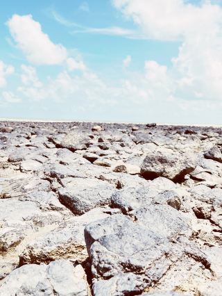 Beach Cloud Bliss🌤️🏖️ Pantai Batu Hitam: Malaysia's Mystical Black Sand Beach! 🌊