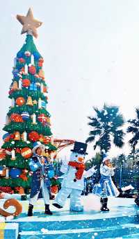上海樂高樂園聖誕季巨嗨10米高聖誕樹超美！