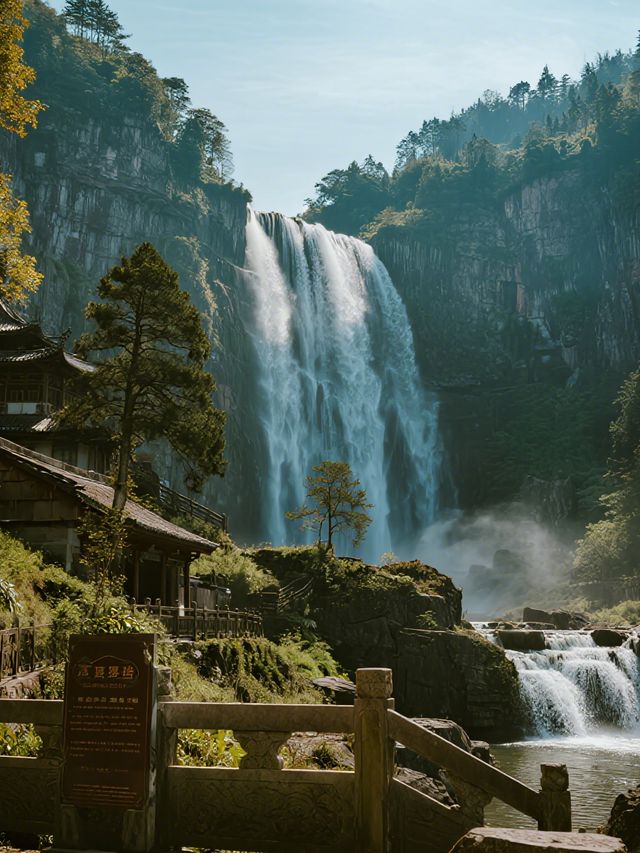 百丈漈秋日親子遊！高瀑賞景攻略