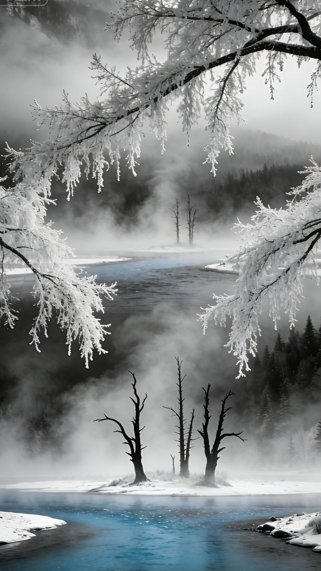 我終於明白了,為什麼說「喀納斯的冬天是冰雪的童話」! 我終於明白了,為什麼說「喀納斯的冬天是冰雪的童話」!