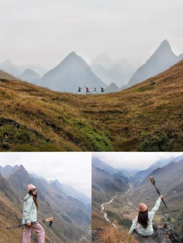 เดินป่าและรับประทานปลาตามริมแม่น้ำหงสุ่ย | ถ่ายภาพภูเขาอันงดงามได้ในเวลาเพียง 10 นาที