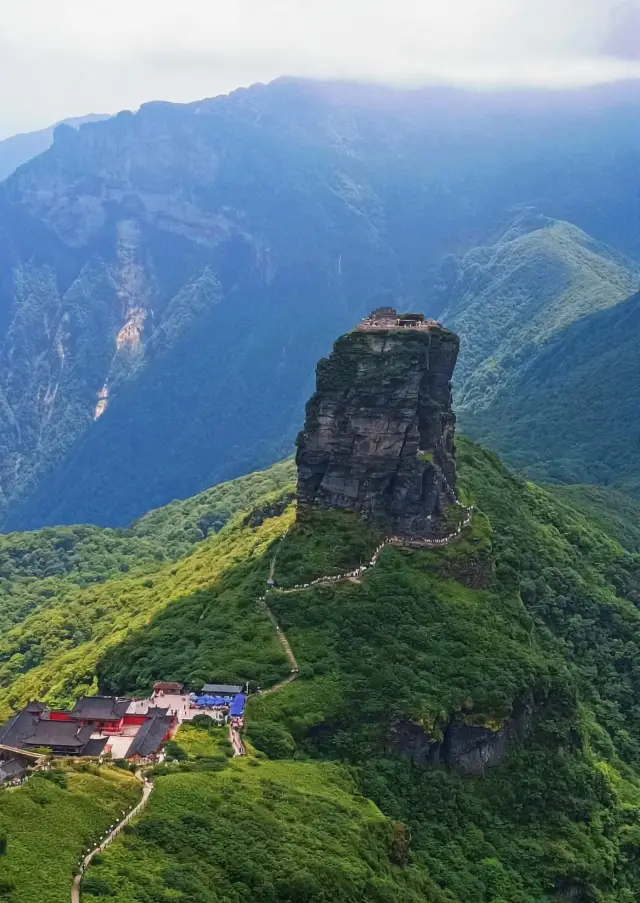 I was completely exhausted at Fanjing Mountain