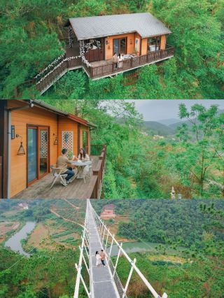 대만구 스테이케이션, 발리와 같은 숲속 통나무집에 머물기