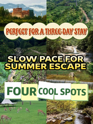 Don’t tough out the heat in August! Stay three days for a “slow summer escape” version that’s easy on elders and kids