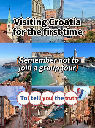 First time in Croatia? Definitely don't join a group tour, to be honest