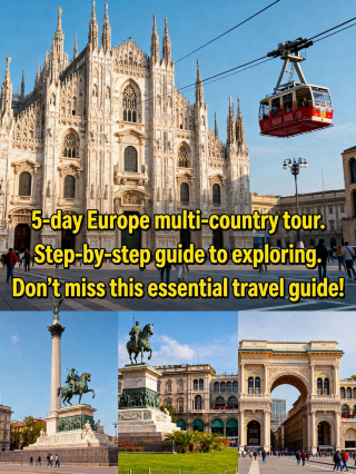 Save this guide for your 5-day multi-country Europe trip