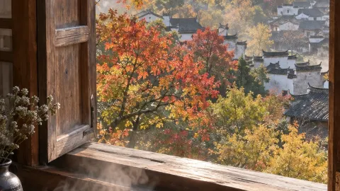 Departing from Huangshan North Station, venture into Tachuan to chase the red tallow trees — traveler post in Yi County