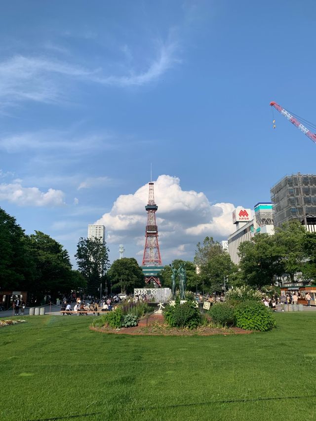 札幌　札幌観光　初夏の札幌大通公園に行ってみた2023年