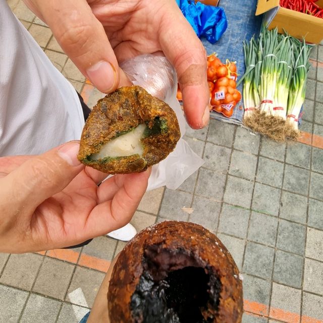 먹거리 가득 시장재미