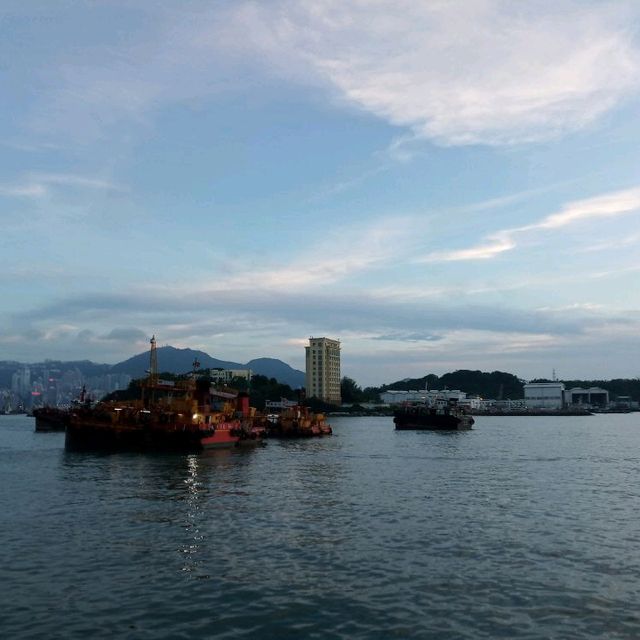 Enjoy the harbour view at the New Cheung Sha Wan Promenade