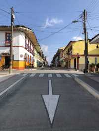 The colourful town Finca