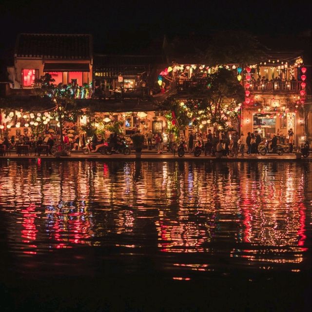 Ancient town of Hoi An at night