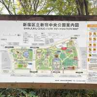 Huge park in Shinjuku 