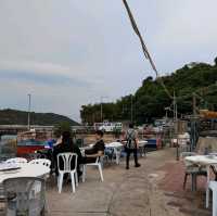 邊食邊欣賞迷人日落海景海鮮餐
