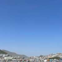 돌산대교 밑, 요트타고 여수시내 둘러보기 