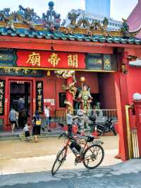 An old temple in KL city center.