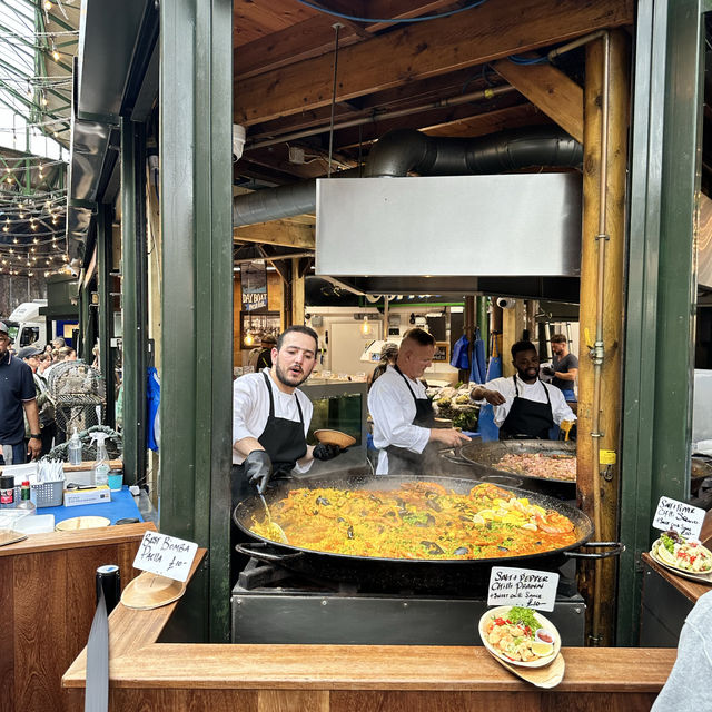 #Borough Market, London, UK 😋😋😋 Jul 2023 satisfying my stomach 🤭