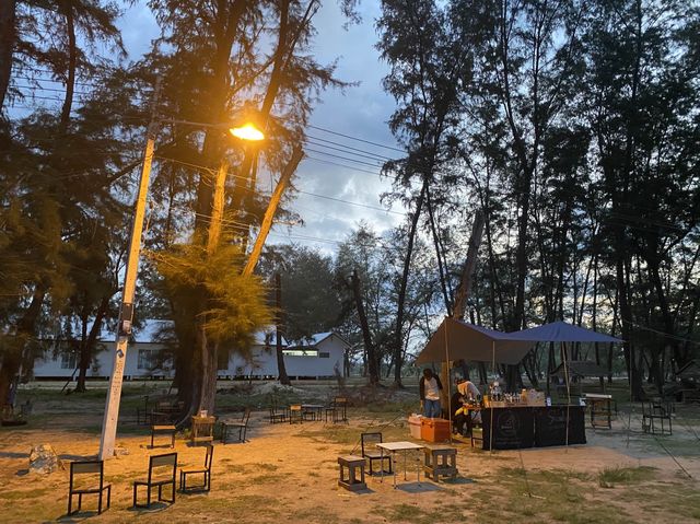จิบกาแฟ ข้างหาดวาสุกรี 🥤