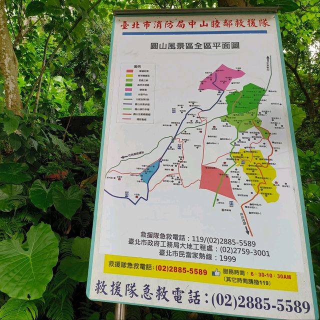 台北-爬劍潭山去囉🌿圓山風景區（健康森林步道）