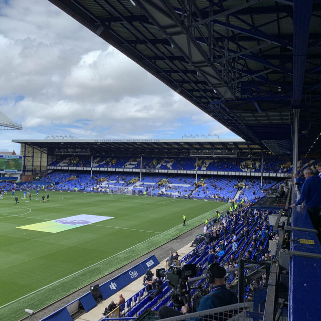 Goodison Park, spiritual home of Everton FC