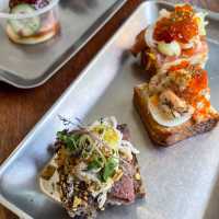 Danish-Swedish Smørrebrød at Overbrod SG