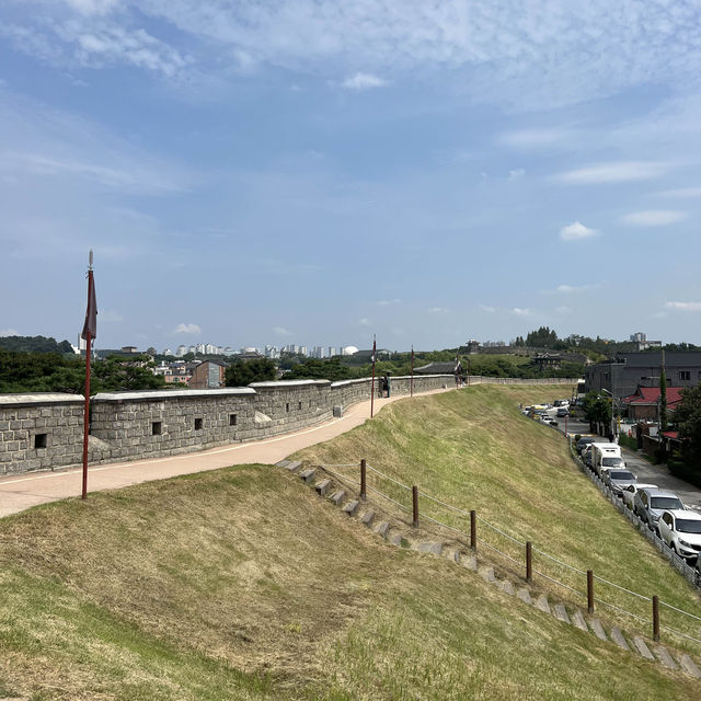 Hiked Over the Mighty Hwaseong Fortress!