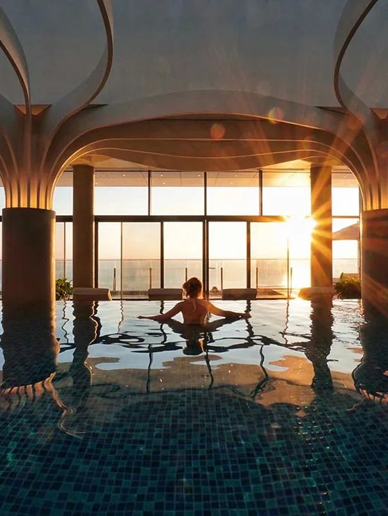 Bathtub with a view Ananti Hilton Busan Korea