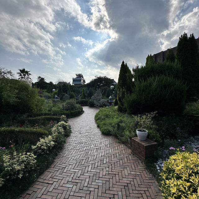 Jeju herb garden