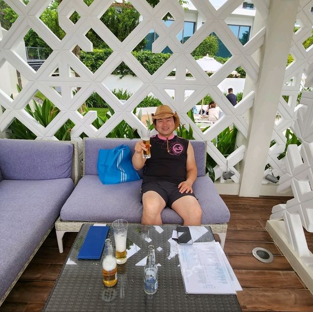 🇵🇭보라카이에서 분위기 좋은 크림슨 리조트 아주르 비치 클럽(Azure beach club)