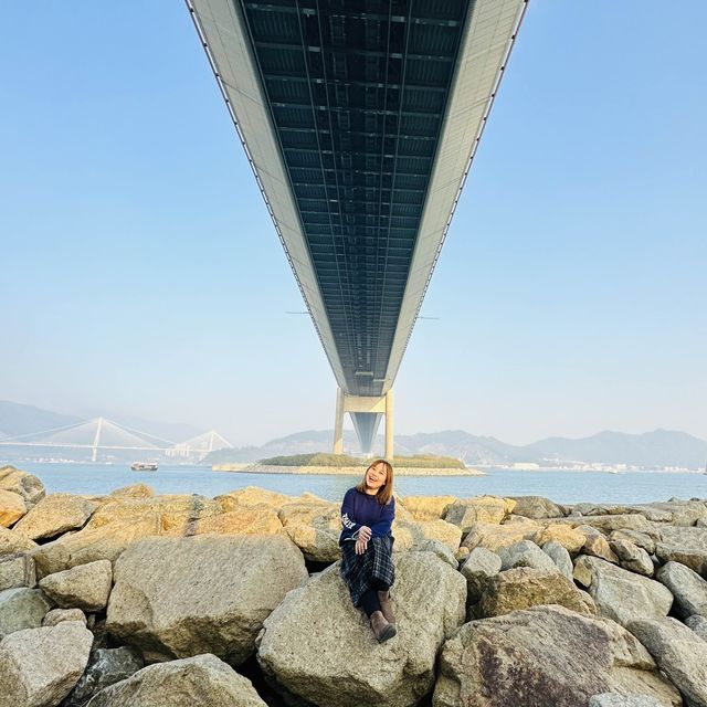 【馬灣行山】登上大嶺頭。飽覽青馬大橋。欣賞日落｜初級行山輕鬆路線兩小時內行完