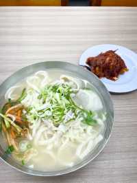 【汝矣島】夏の風物詩コングクスの名店🇰🇷チンジュチッ