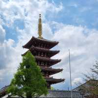 Popular temple in Asakusa