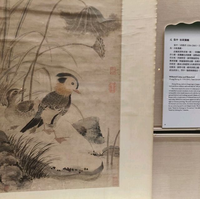 台北故宮-山水、花鳥畫展🌿|筆歌墨舞（上，秋景篇）|（精細動物古畫作）