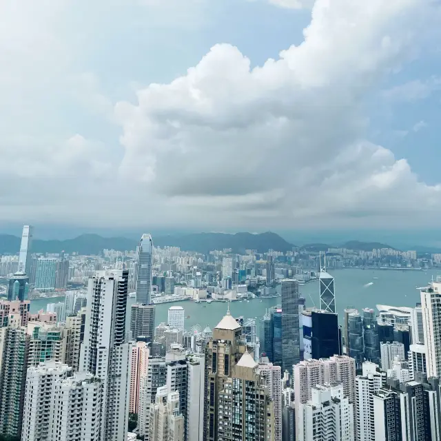 百萬夜景🌃 香港必到大平山頂