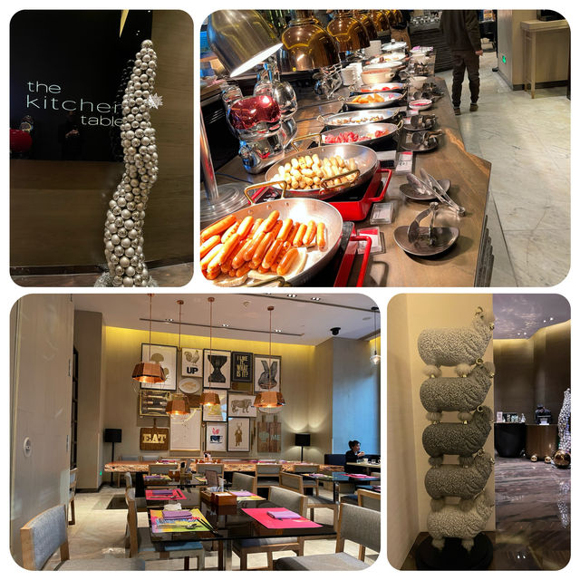 廣州W酒店2樓：the kitcher table，早晨美食情繫愉快時光！🍳💫