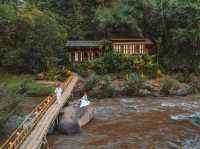 ที่พักติดลำธาร หมู่บ้านสะปัน จ.น่าน