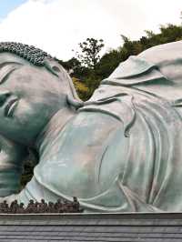 วัดนันโซอิน Fukuoka ญี่ปุ่น พระนอนองค์ใหญ่ที่สุด