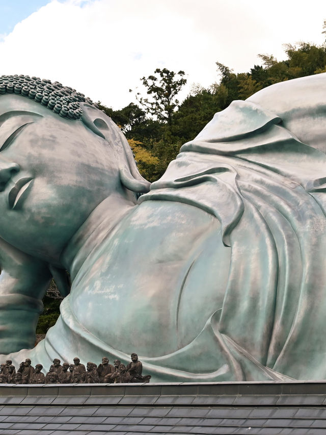 วัดนันโซอิน Fukuoka ญี่ปุ่น พระนอนองค์ใหญ่ที่สุด