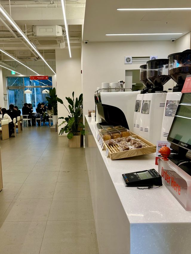 강남스타일👏강남 한복판 진한 아메리카노에 맛있는 베이커리 카페, 스템커피