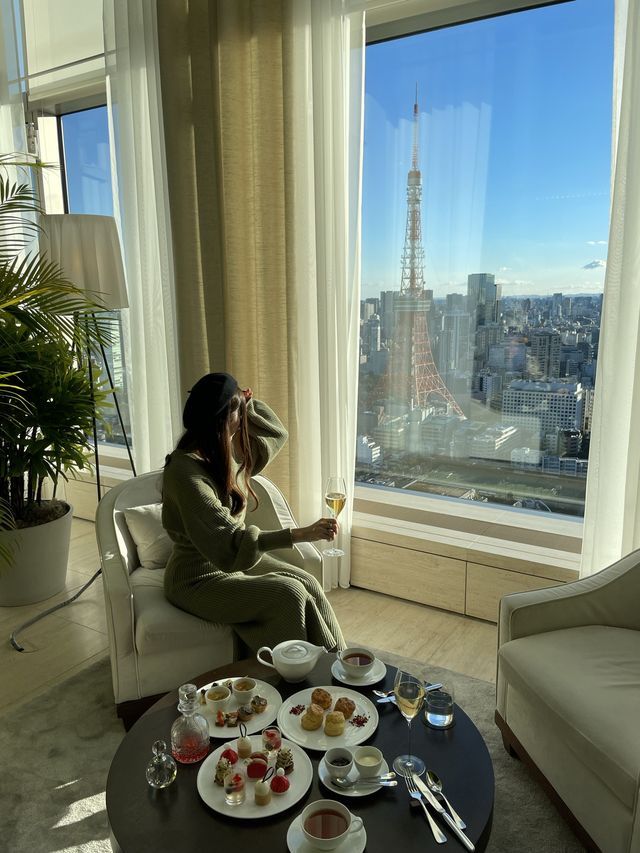 【東京】東京タワーを見渡しながら乾杯できるホテルラウンジ