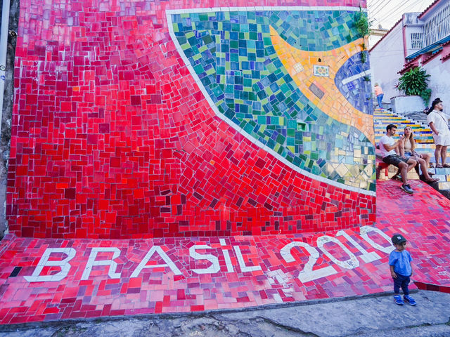 巴西🇧🇷不能錯過充滿藝術色彩的階梯