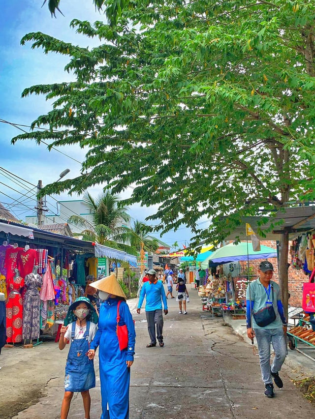 🇻🇳Great Shopping Market at Coconut Basket Ride🇻🇳