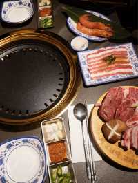 日式氛圍，韓式燒烤