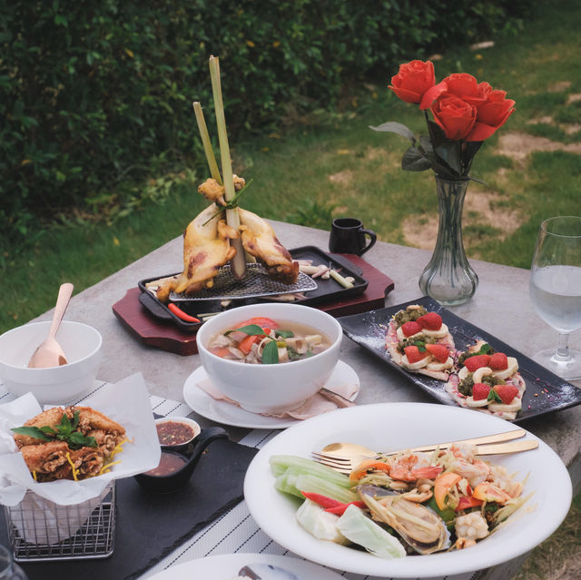 แช่อ่าง Outdoor ส่วนตัวชมวิวเขา ในแม่วางเชียงใหม่