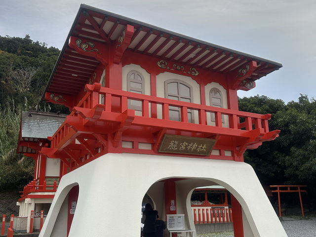 龍宮神社：指宿市古老神社，適合步行遊覽