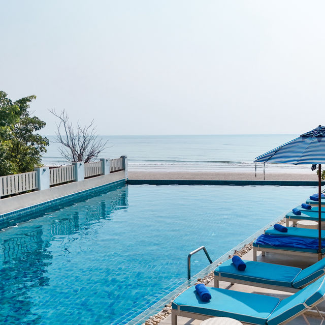 โรงแรมริมหาดหัวหิน ชมวิวทะเล 180องศา