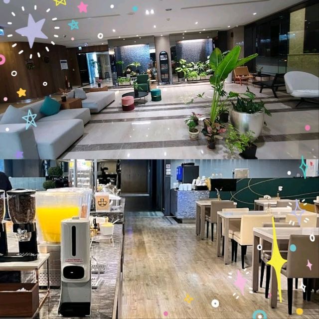 高雄四星級飯店，附近有餐廳和停車場